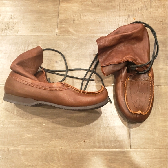 New Handmade Traditional Finnish Sami Beak Boots - Reindeer Leather - Picture 2 of 4